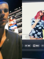 Justin Bieber faz 'karaokê' com clipes antigos no Coachella e divide opiniões de fãs: 'Preguiçoso'