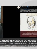 László Krasznahorkai ganha Prêmio Nobel de Literatura 2025