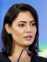 Michelle Bolsonaro é a mulher mais poderosa do Brasil para Michelle Bolsonaro é a mulher mais poderosa do Brasil para 15,4%