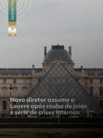 Novo diretor do Louvre anuncia reabertura de galeria saqueada por Novo diretor do Louvre anuncia reabertura de galeria saqueada por ladrões em outubro de 2025