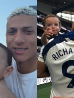 Richarlison rebate críticas ao nome do filho e dispara: ‘Ele Richarlison rebate críticas ao nome do filho e dispara: 'Ele não vai precisar trabalhar'