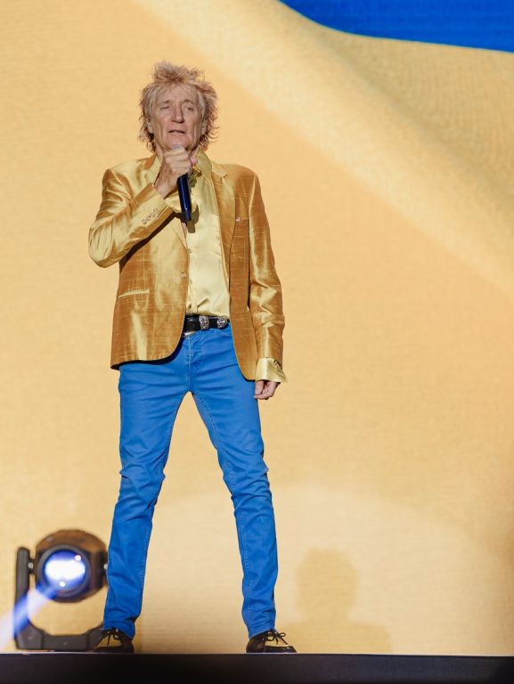 Rod Stewart é criticado por ir à Copa do Mundo Rod Stewart é criticado por ir à Copa do Mundo um dia após cancelar show por problemas de saúde