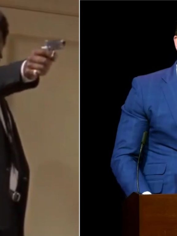 Secretário de Trump recita falso trecho bíblico de ‘Pulp Fiction’ Secretário de Trump recita falso trecho bíblico de 'Pulp Fiction' em discurso religioso nos EUA; VÍDEO