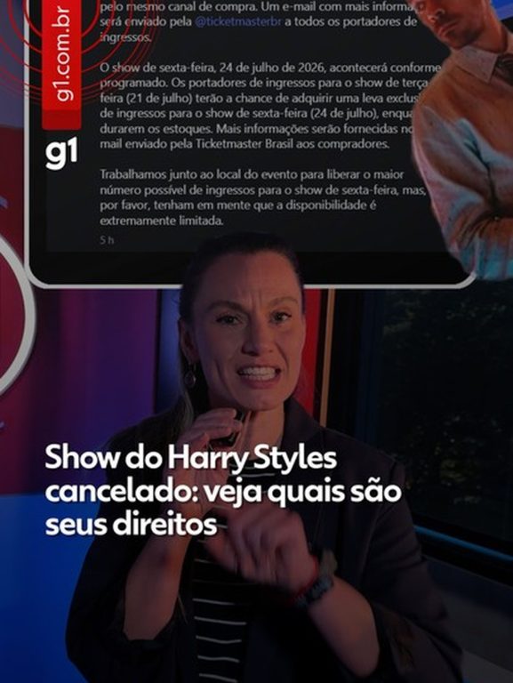 Show cancelado: entenda o direito do consumidor sobre ingressos, voos Show cancelado: entenda o direito do consumidor sobre ingressos, voos e hospedagem