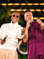 Sorriso Maroto canta com Thiaguinho, Belo e Xande de Pilares Sorriso Maroto canta com Thiaguinho, Belo e Xande de Pilares em gravação de show no Rio com o 'lado B' do pagode