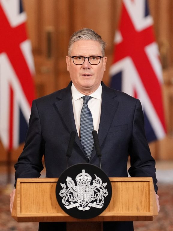 Starmer diz que aviões britânicos atuam no Oriente Médio em Starmer diz que aviões britânicos atuam no Oriente Médio em operações defensivas