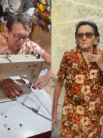 Tânia Maria volta a produzir tapetes em povoado no RN após sucesso em 'O Agente Secreto'