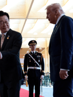 Trump e presidente da Coreia do Sul discutem resultado da cúpula EUA-China
