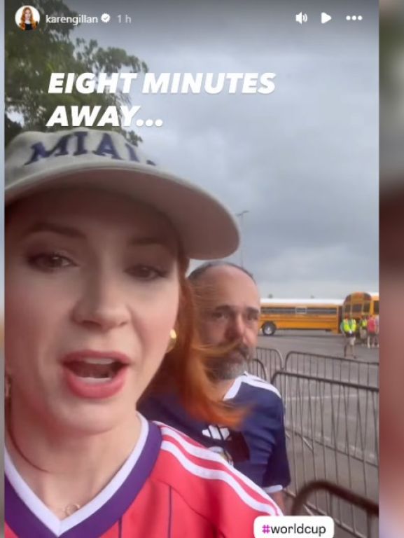 VÍDEO: Atriz escocesa de Nebulosa da Marvel fica presa no trânsito e sai correndo para estádio de Brasil x Escócia