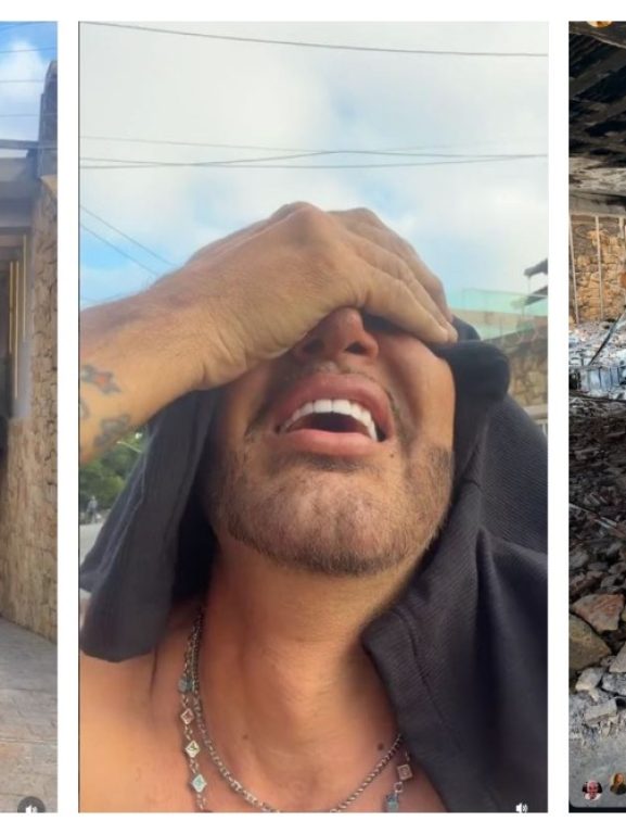 VÍDEO: casa dos pais de MC Gui pega fogo em VÍDEO: casa dos pais de MC Gui pega fogo em SP: 'Era para eu estar morto nessa hora', diz pai